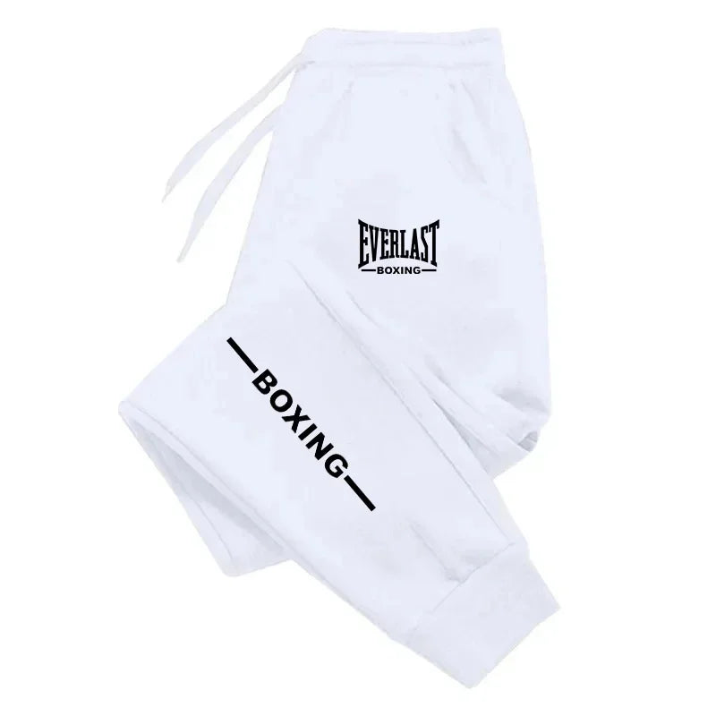 2025 Autumn EVERLAST Printed Jogging Pants Men's Tracksuit Pants for Men Sweatpants Jogger Men Brushed Gym Women Winter Trousers