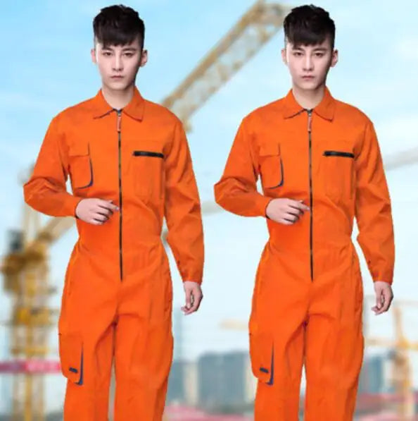 Work Clothing For Men Cargo Overalls Fly Pockets Work Jumpsuit Coveralls Workshop Uniform Hip Hop Costume Overall Hombre Trabajo