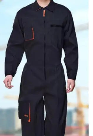 Work Clothing For Men Cargo Overalls Fly Pockets Work Jumpsuit Coveralls Workshop Uniform Hip Hop Costume Overall Hombre Trabajo