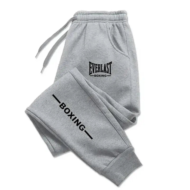 New Autumn EVERLAST Printed Jogging Pants Men's Tracksuit Pants for Men Sweatpants Jogger Men Brushed Gym Women Winter Trousers