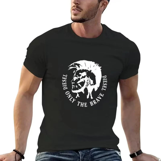 Men T-Shirt Graphic New Outfits Only The Brave Estilo Graphic Tee Oversized Unisex Clothing Harajuku Vintage Casual Streetwear