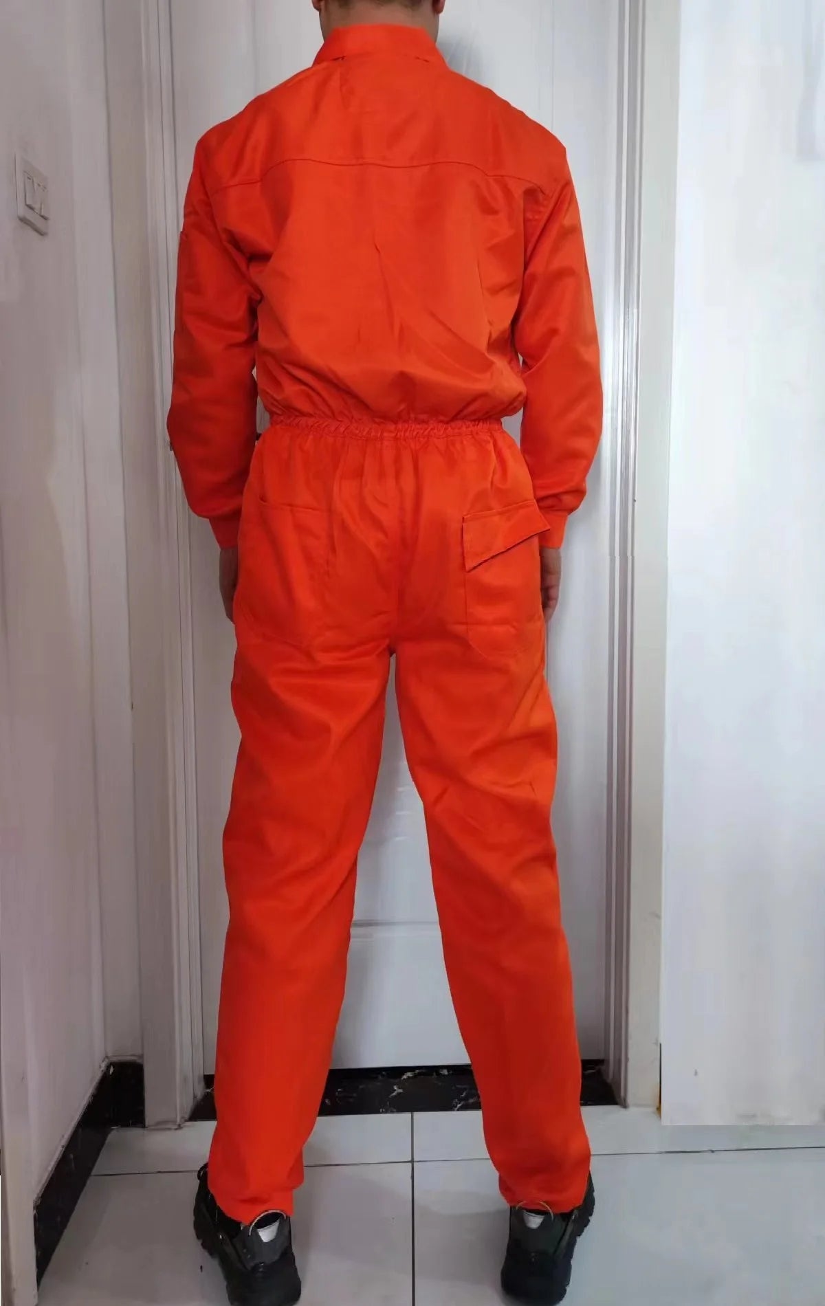 Work Clothing For Men Cargo Overalls Fly Pockets Work Jumpsuit Coveralls Workshop Uniform Hip Hop Costume Overall Hombre Trabajo