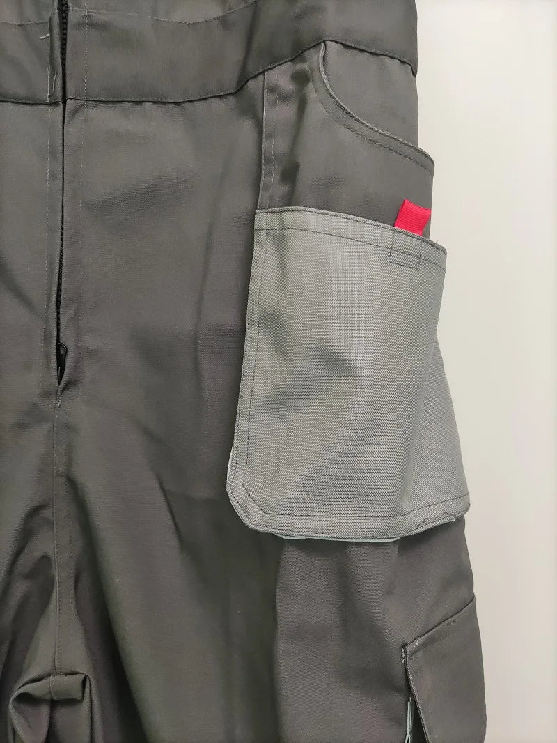 Work Clothing For Men Cargo Overalls Fly Pockets Work Jumpsuit Coveralls Workshop Uniform Hip Hop Costume Overall Hombre Trabajo