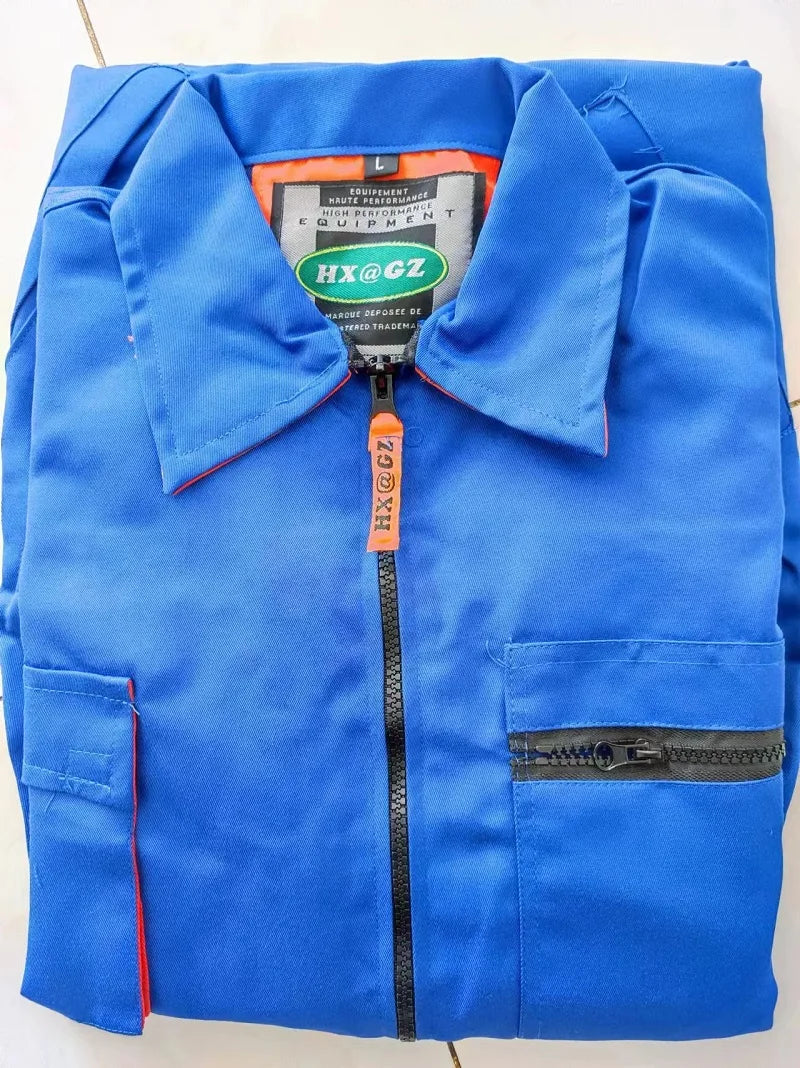 Work Clothing For Men Cargo Overalls Fly Pockets Work Jumpsuit Coveralls Workshop Uniform Hip Hop Costume Overall Hombre Trabajo