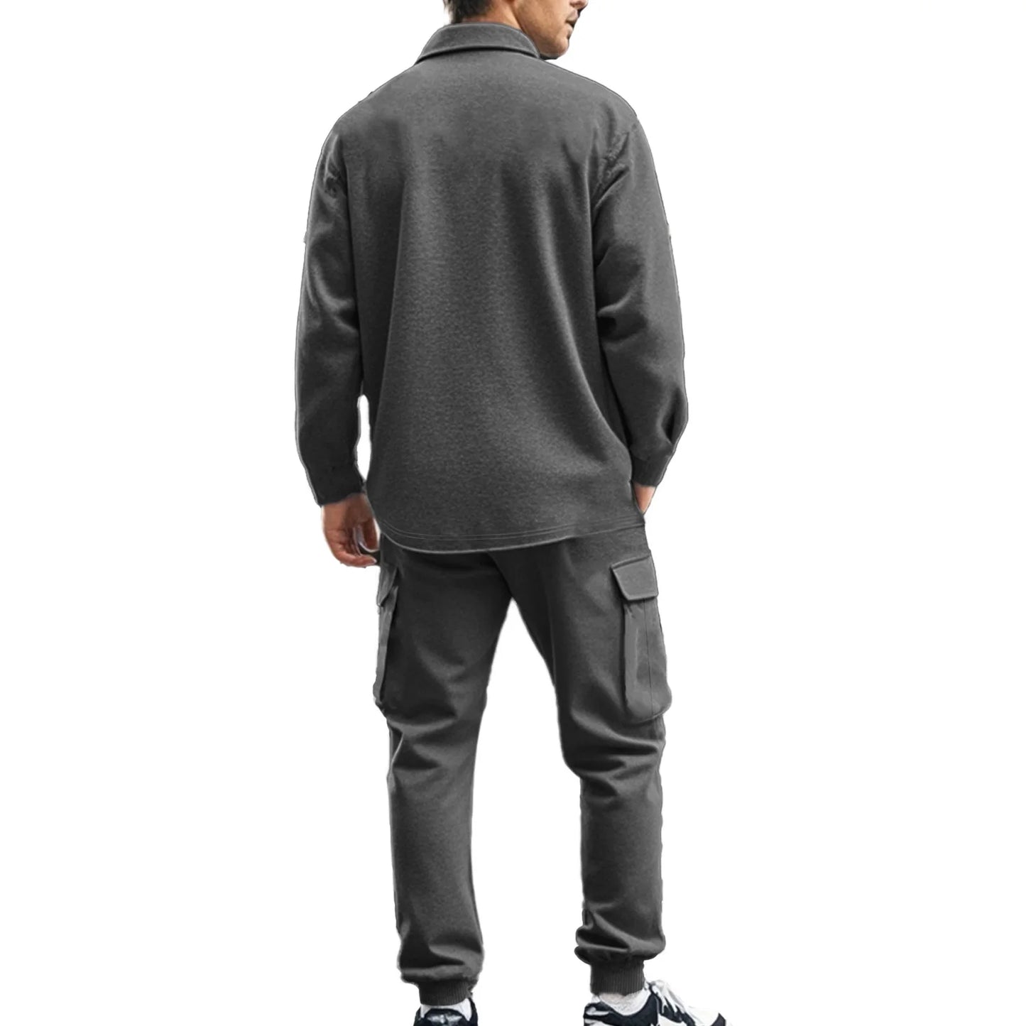 Men's Long Sleeve Two Piece Set