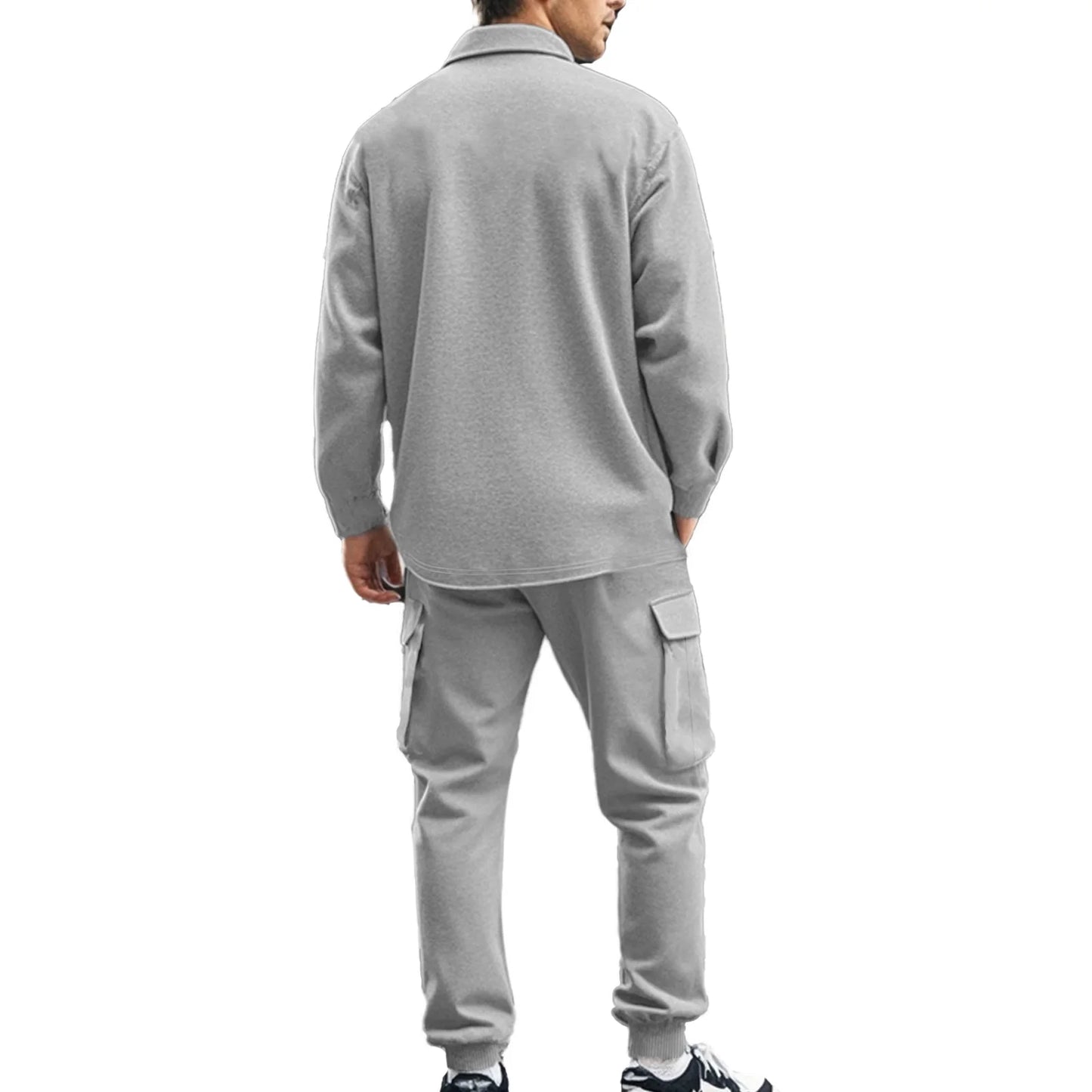 Men's Long Sleeve Two Piece Set