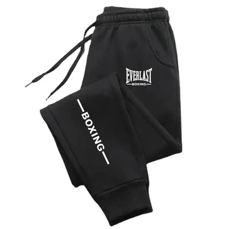 New Autumn EVERLAST Printed Jogging Pants Men's Tracksuit Pants for Men Sweatpants Jogger Men Brushed Gym Women Winter Trousers