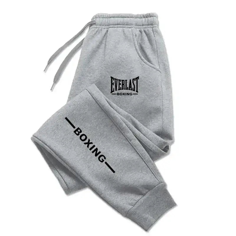 New Autumn EVERLAST Printed Jogging Pants Men's Tracksuit Pants for Men Sweatpants Jogger Men Brushed Gym Women Winter Trousers