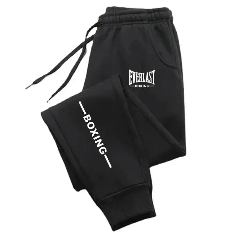 New Autumn EVERLAST Printed Jogging Pants Men's Tracksuit Pants for Men Sweatpants Jogger Men Brushed Gym Women Winter Trousers