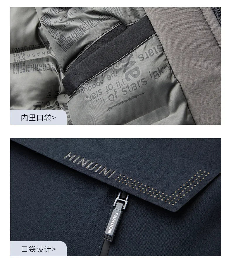 Parka Men Coats new Winter Jacket Men Thicken Hooded Waterproof Outwear Warm Coat Fathers' Clothing Casual Men's Overcoat